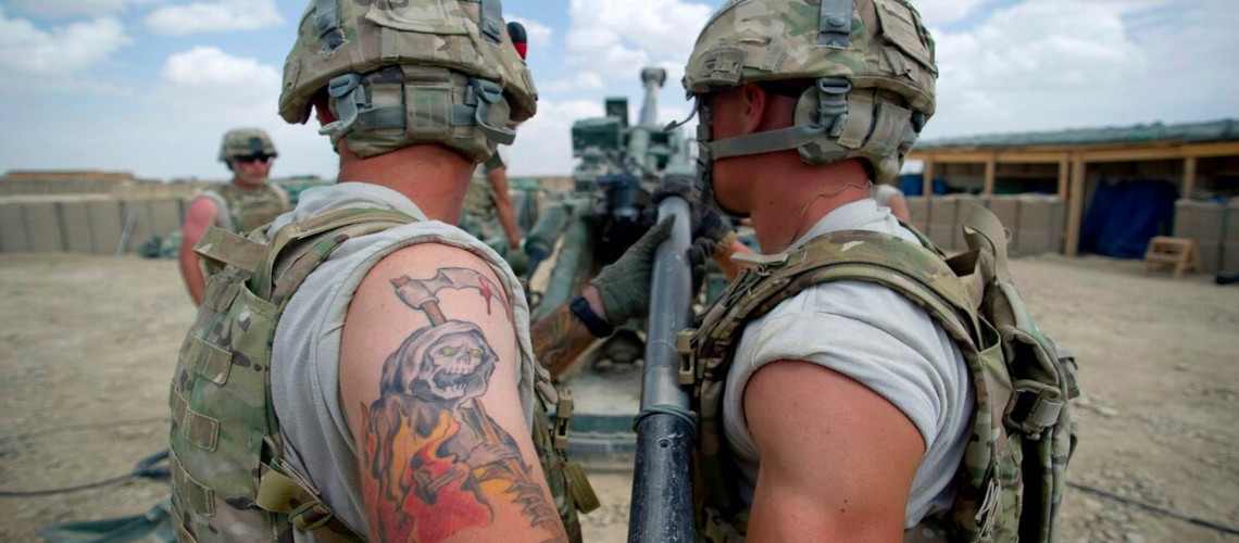 Pentagon scientists want to create tattoo that indicates soldiers' vital signs