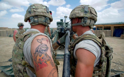 Pentagon scientists want to create tattoo that indicates soldiers' vital signs