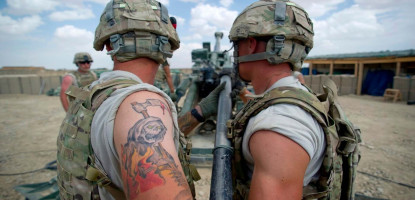 Pentagon scientists want to create tattoo that indicates soldiers' vital signs
