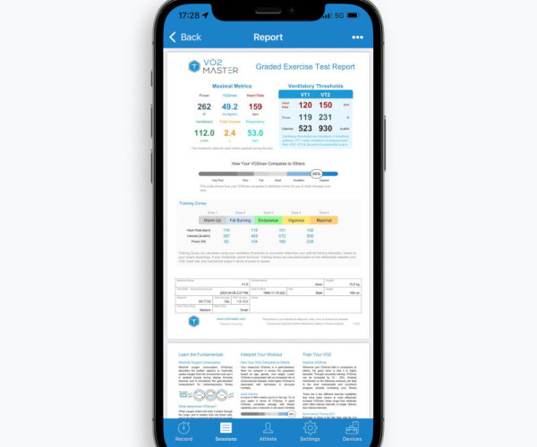 VO2 Master Analyzer